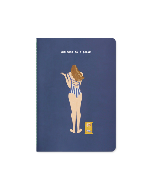Layback Girlboss Paperback Notebook