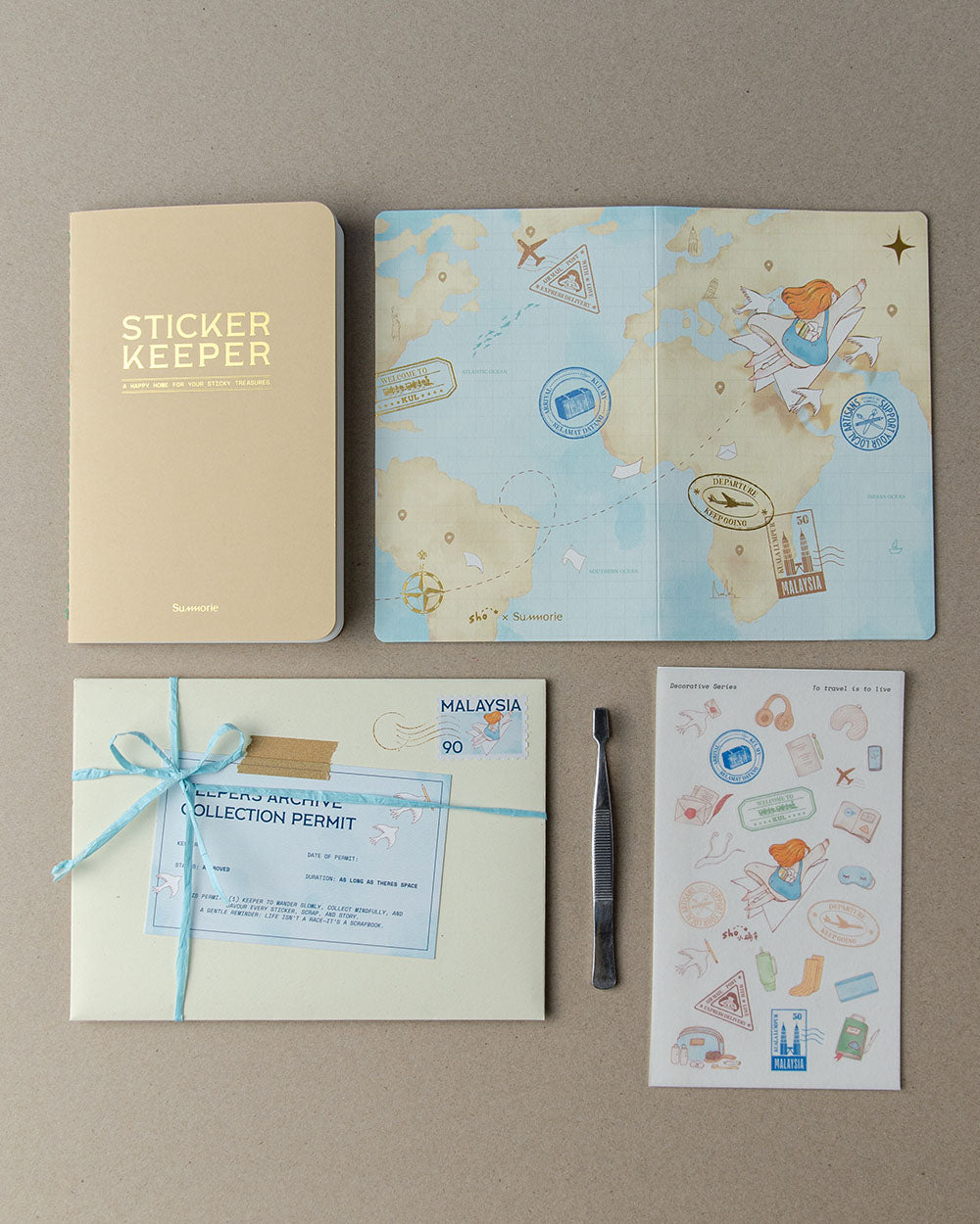 Qiara x Summorie Sticker Keeper