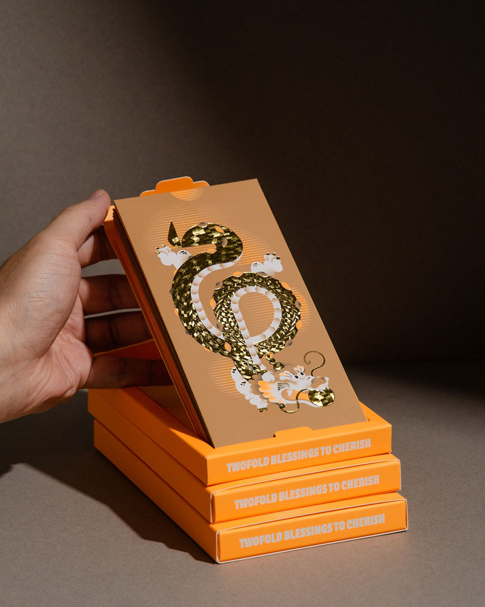 Wood Dragon Money Packet - Collector Set