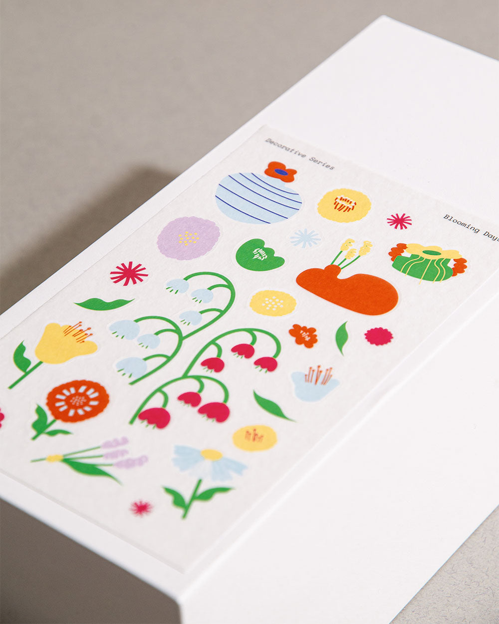 Blooming Days Washi Sticker Sheet