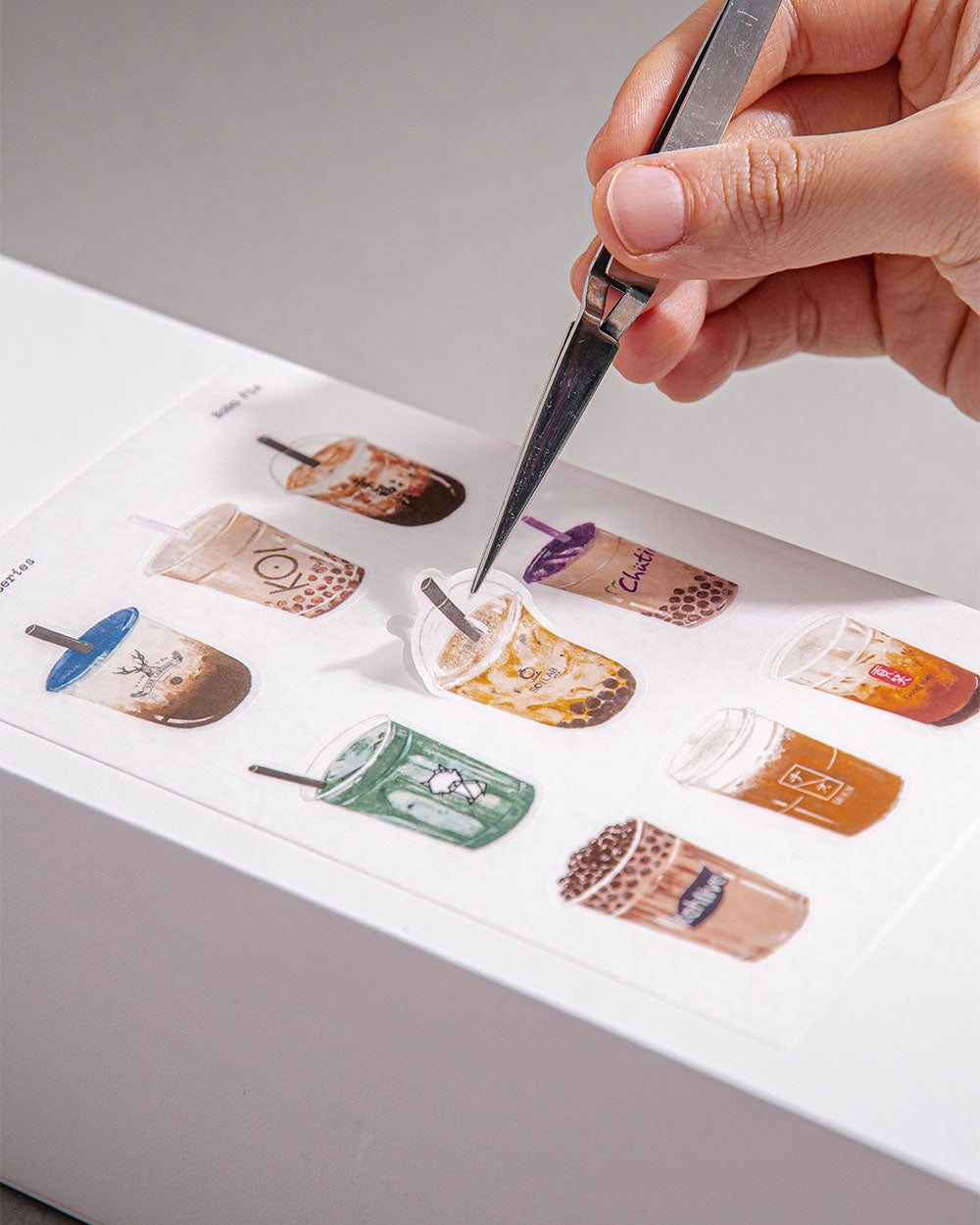 Boba Fix Washi Sticker Sheet
