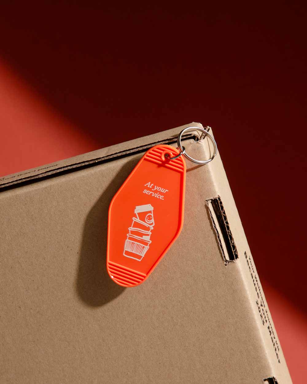 Coffee Emergency Keychain