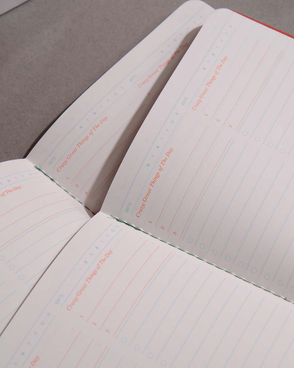 Off We Go Notebook - Java Ride