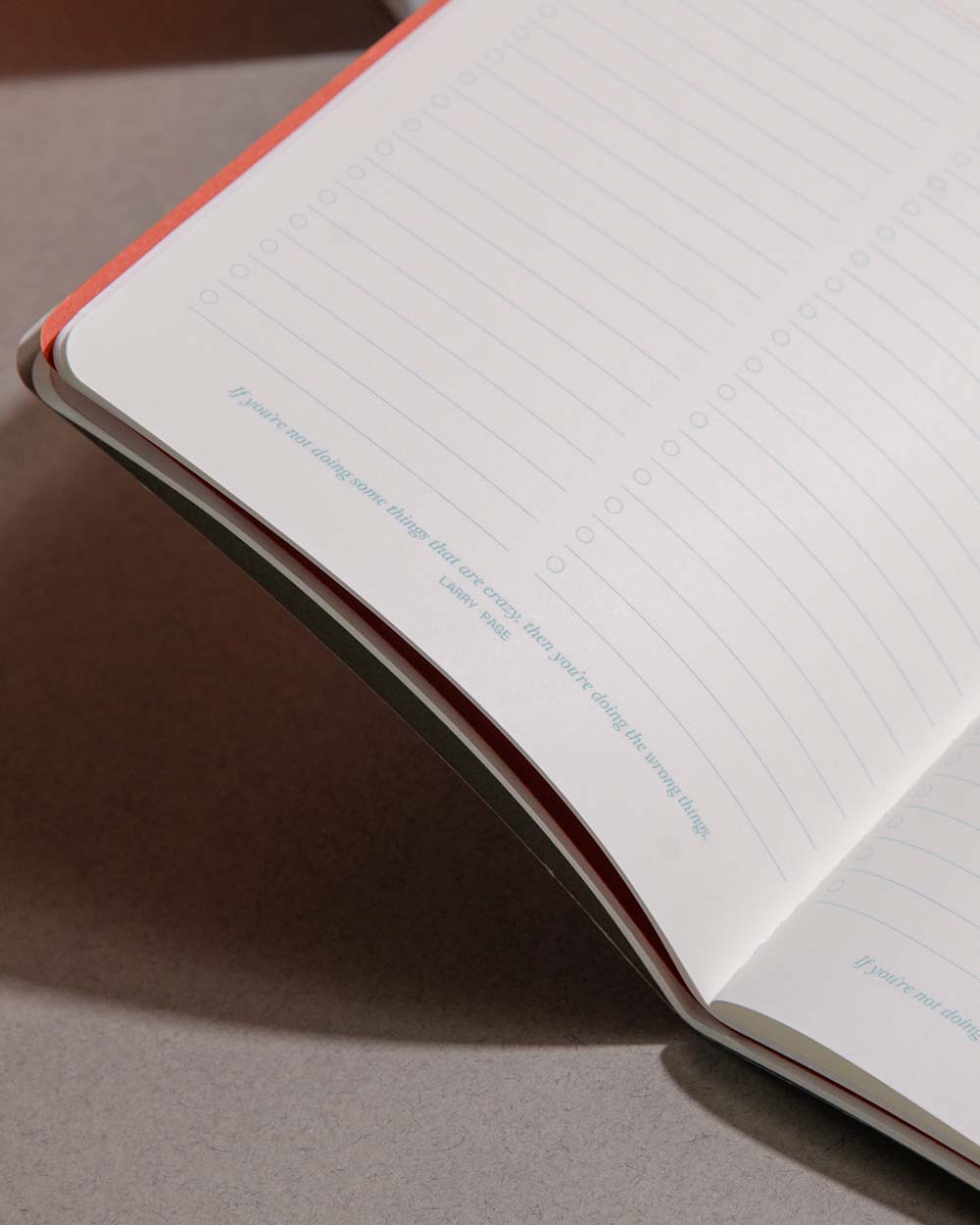 Off We Go Notebook - Java Ride