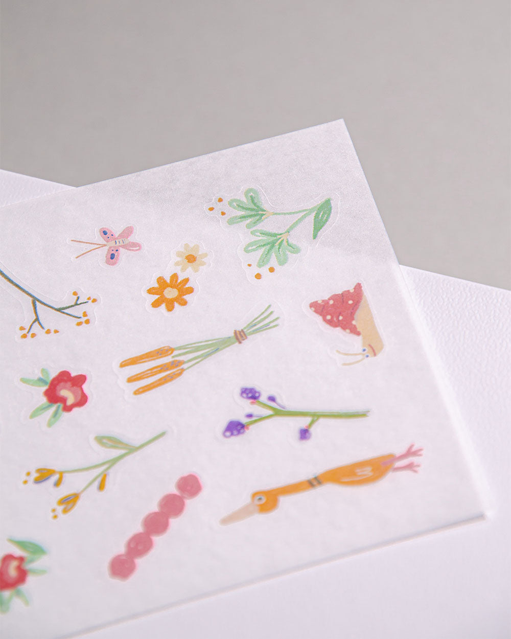 Floral Pleasure Washi Sticker Sheet