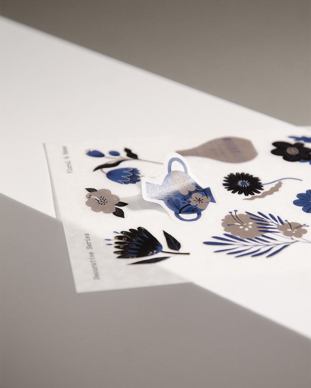 Floral & Vase Washi Sticker Sheet
