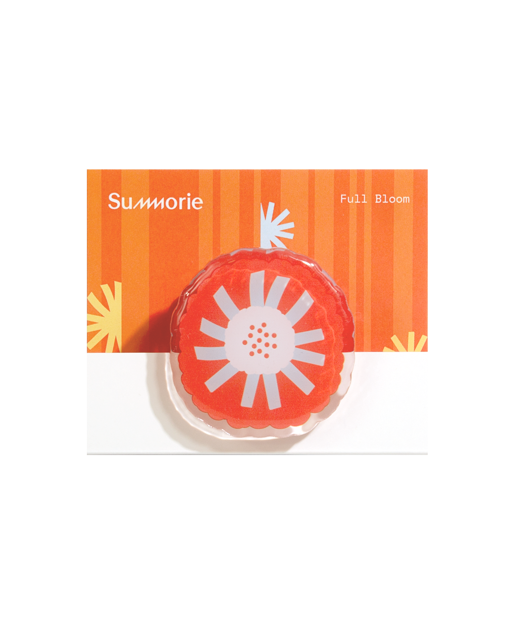 Full Bloom Acrylic Clip