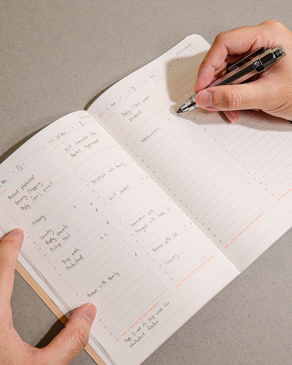 Goal Tracking Planner