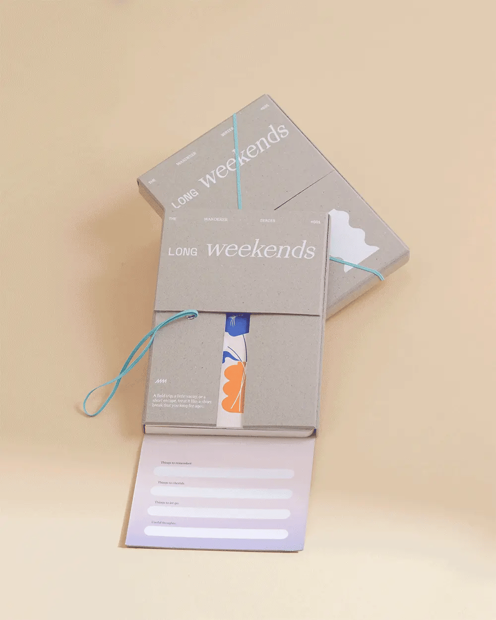 Long Weekends Notebook - Mint Whispers