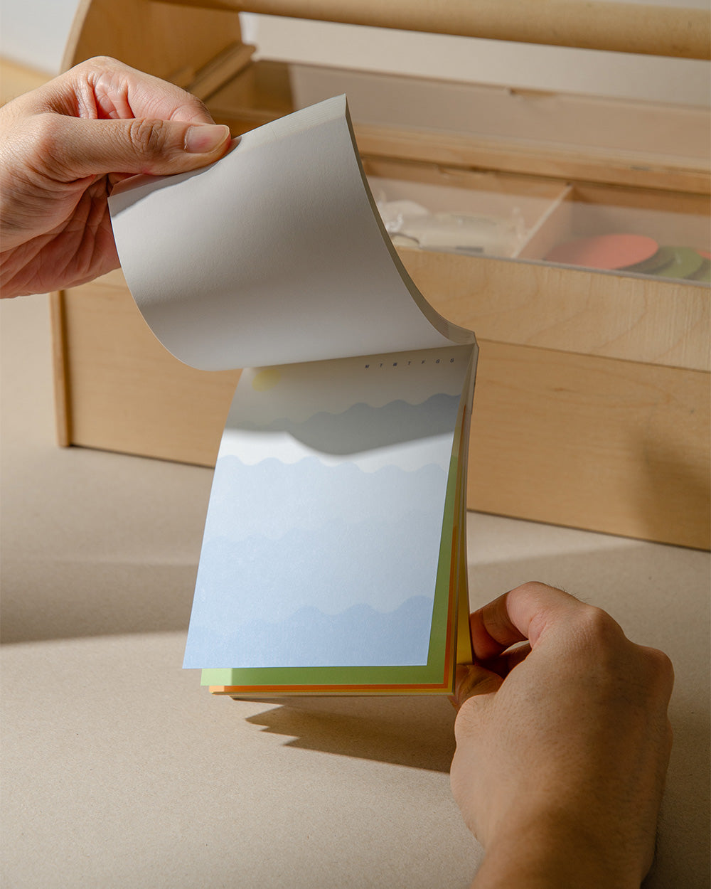 Misty Land Notepad