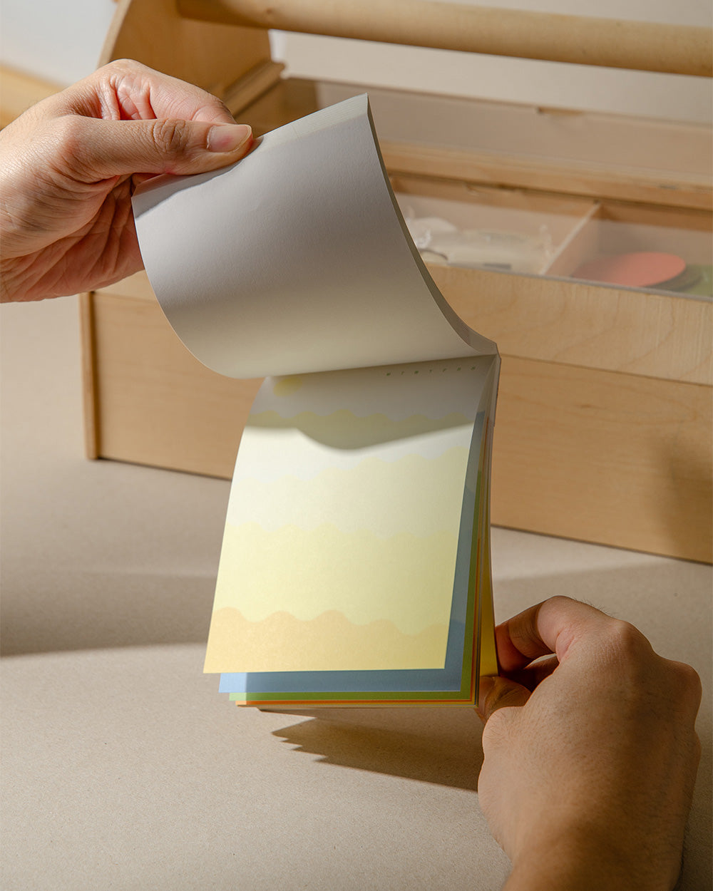 Misty Land Notepad