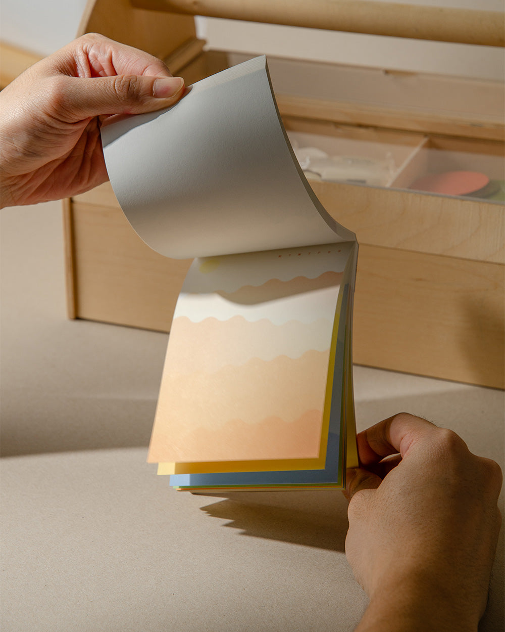 Misty Land Notepad