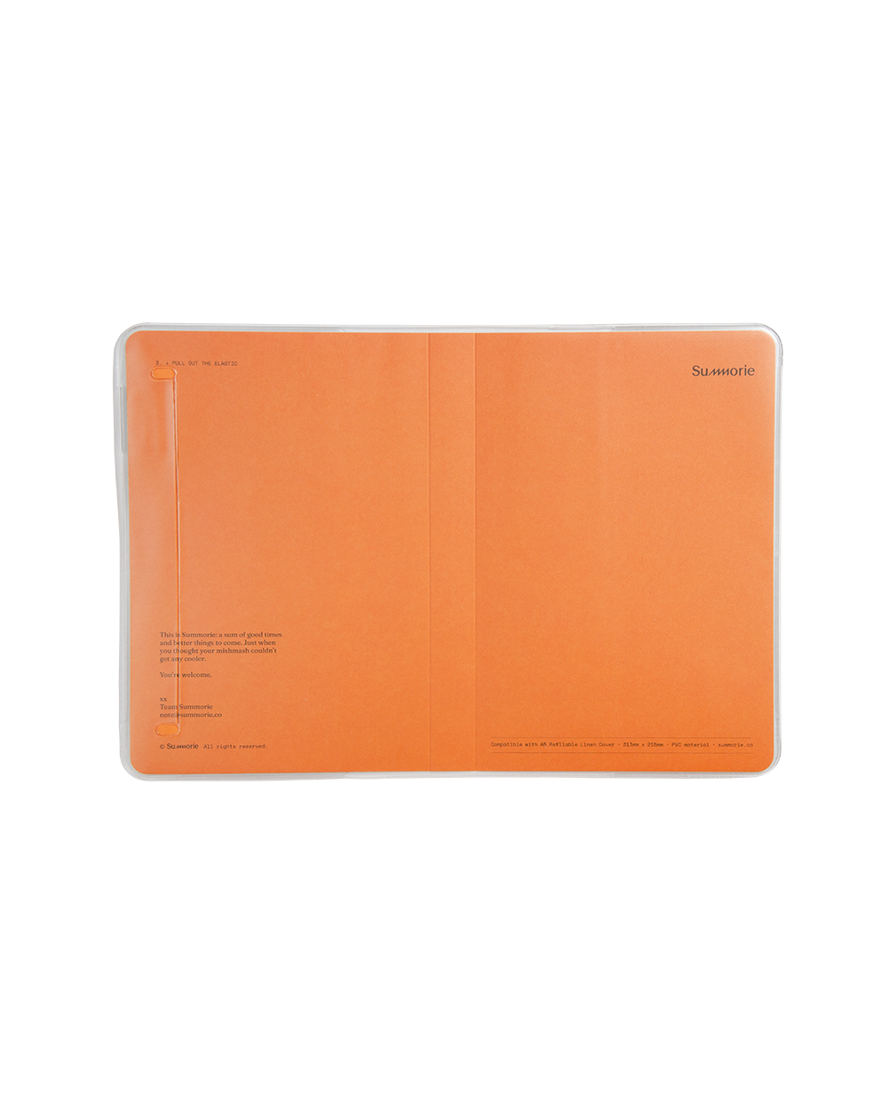 Refillable PVC Cover (A5)