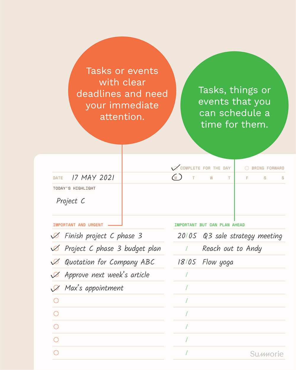 Productivity Planner