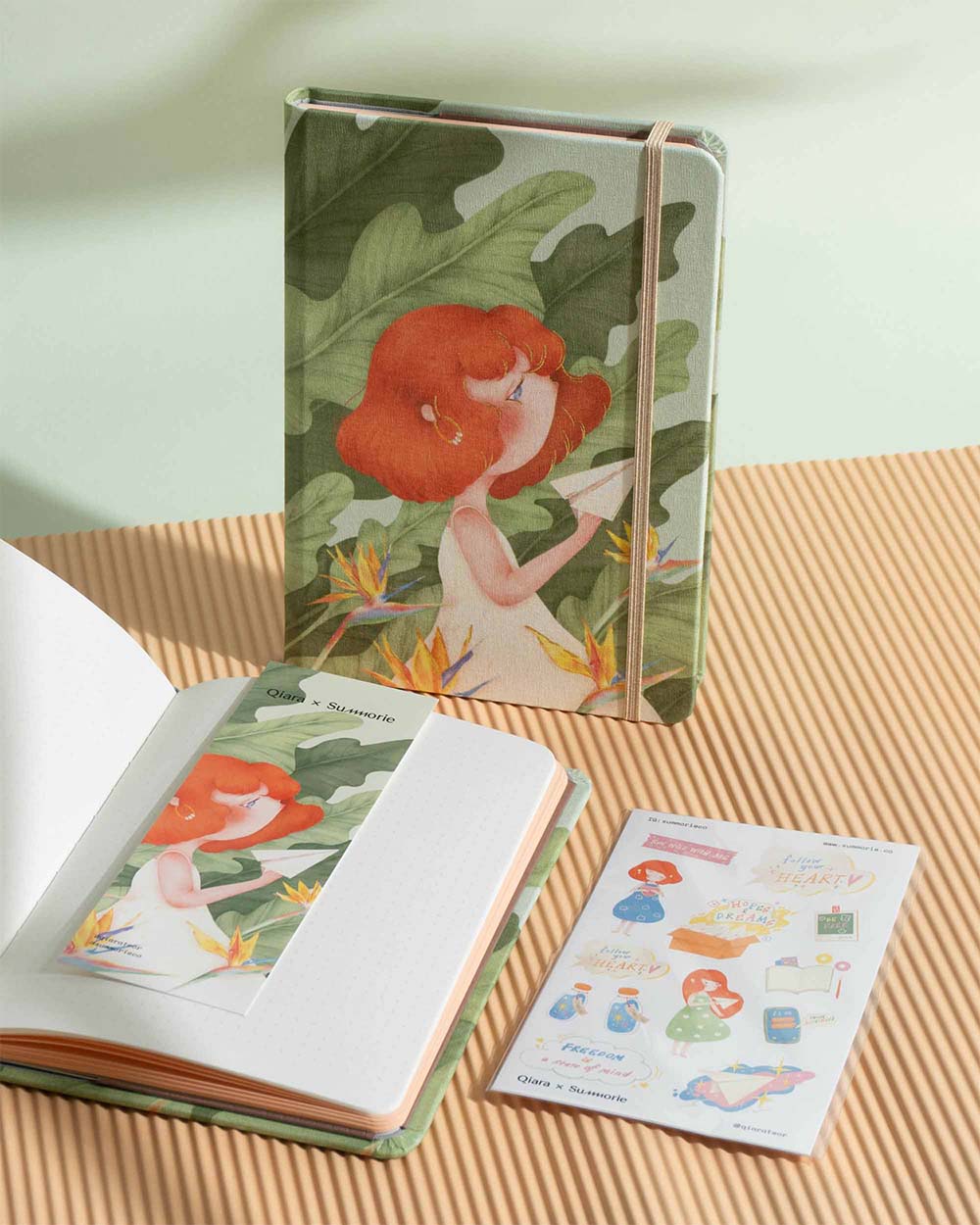 Qiara x Summorie Notebook Set