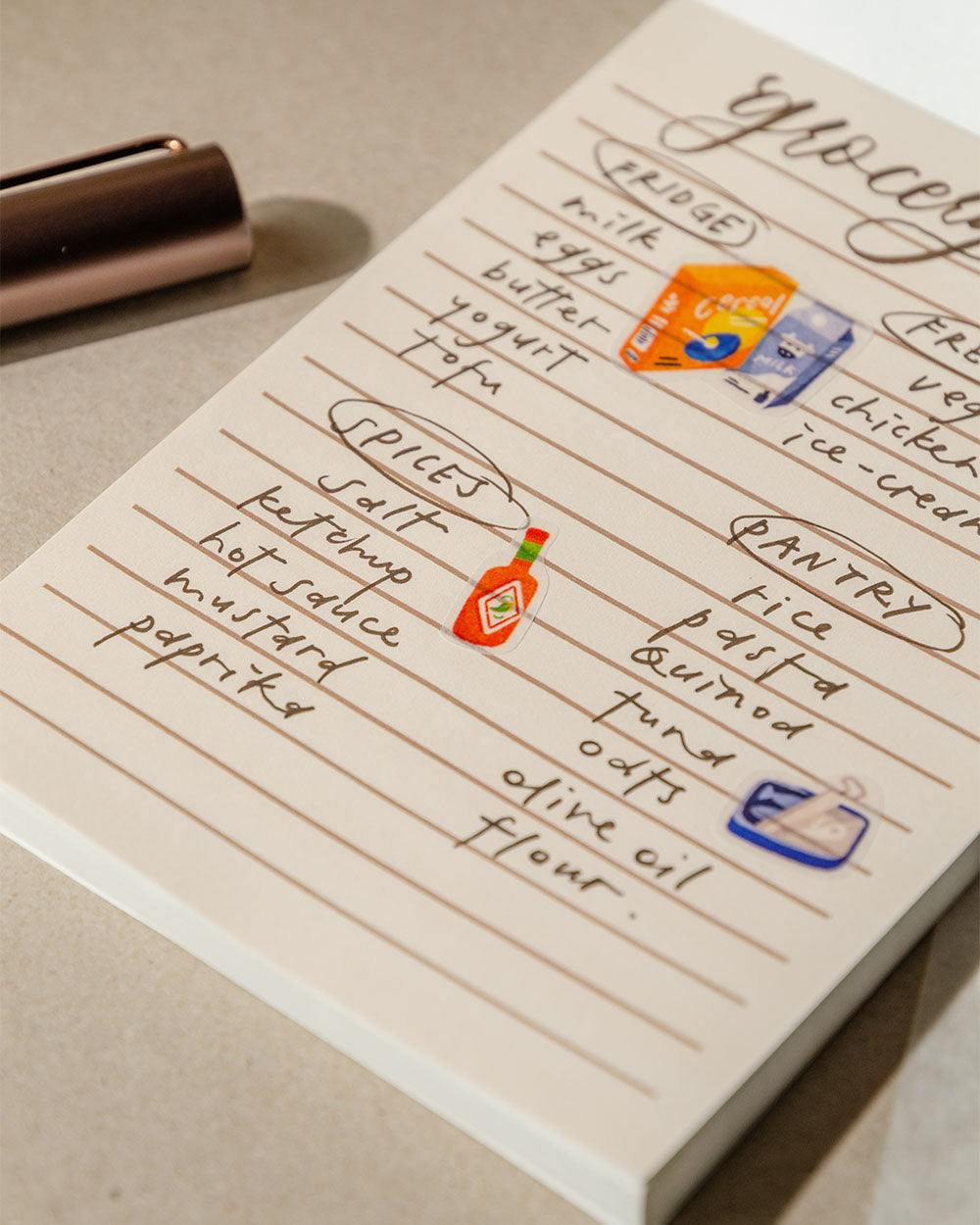 Ripple Lines Notepad