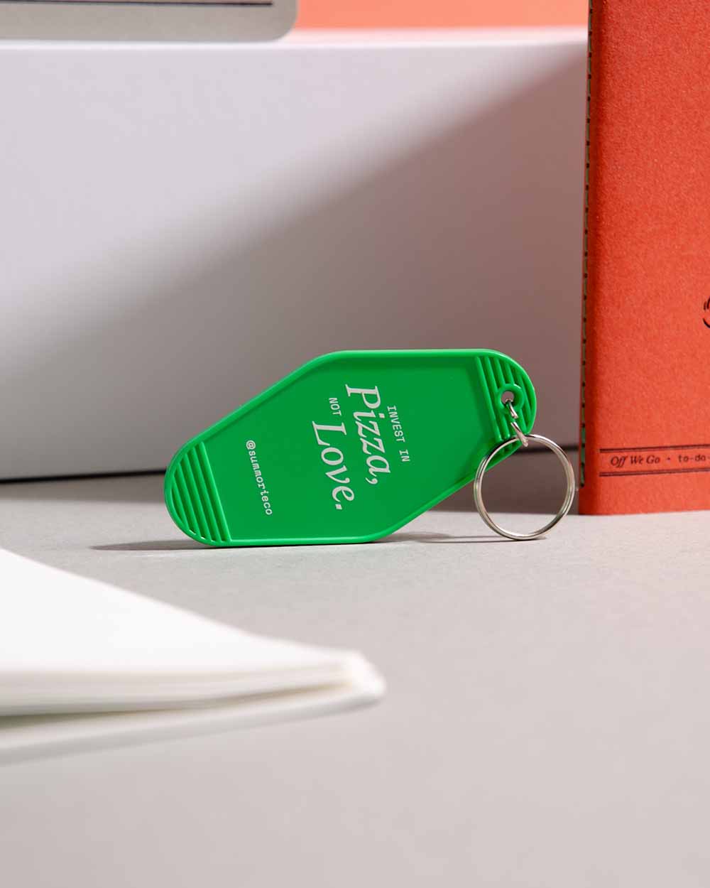 Slice of Love Keychain