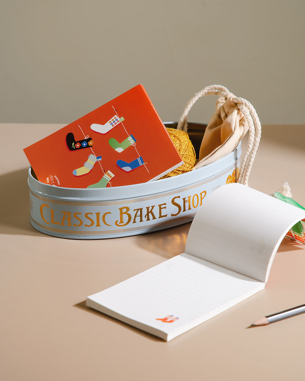 Snuggle Socks Notepad
