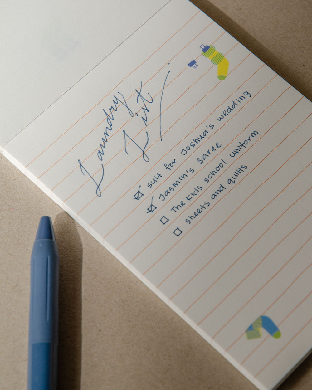 Snuggle Socks Notepad