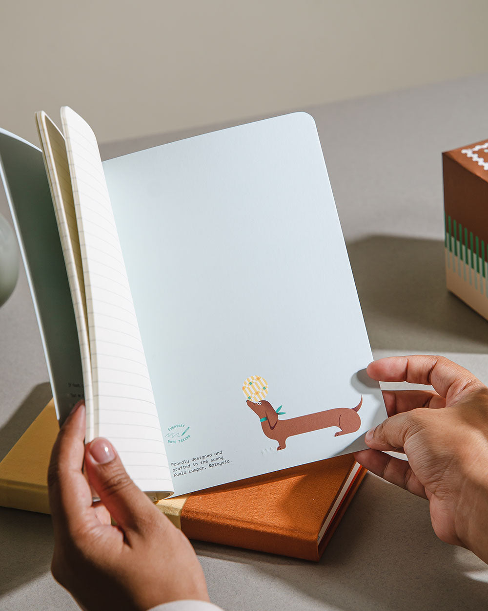 Stay In Line Paperback Notebook