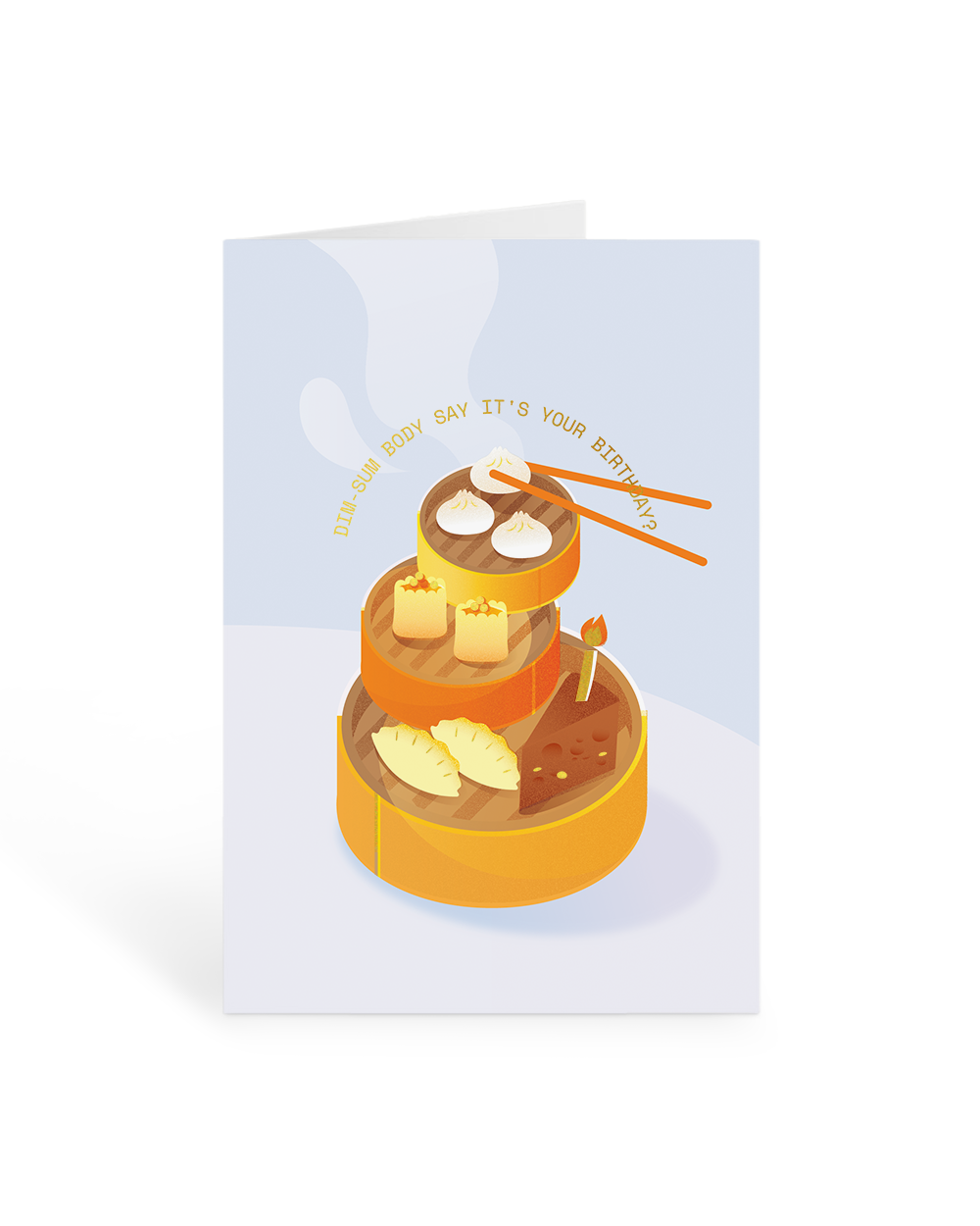 Dim Sum Birthday Greeting Card