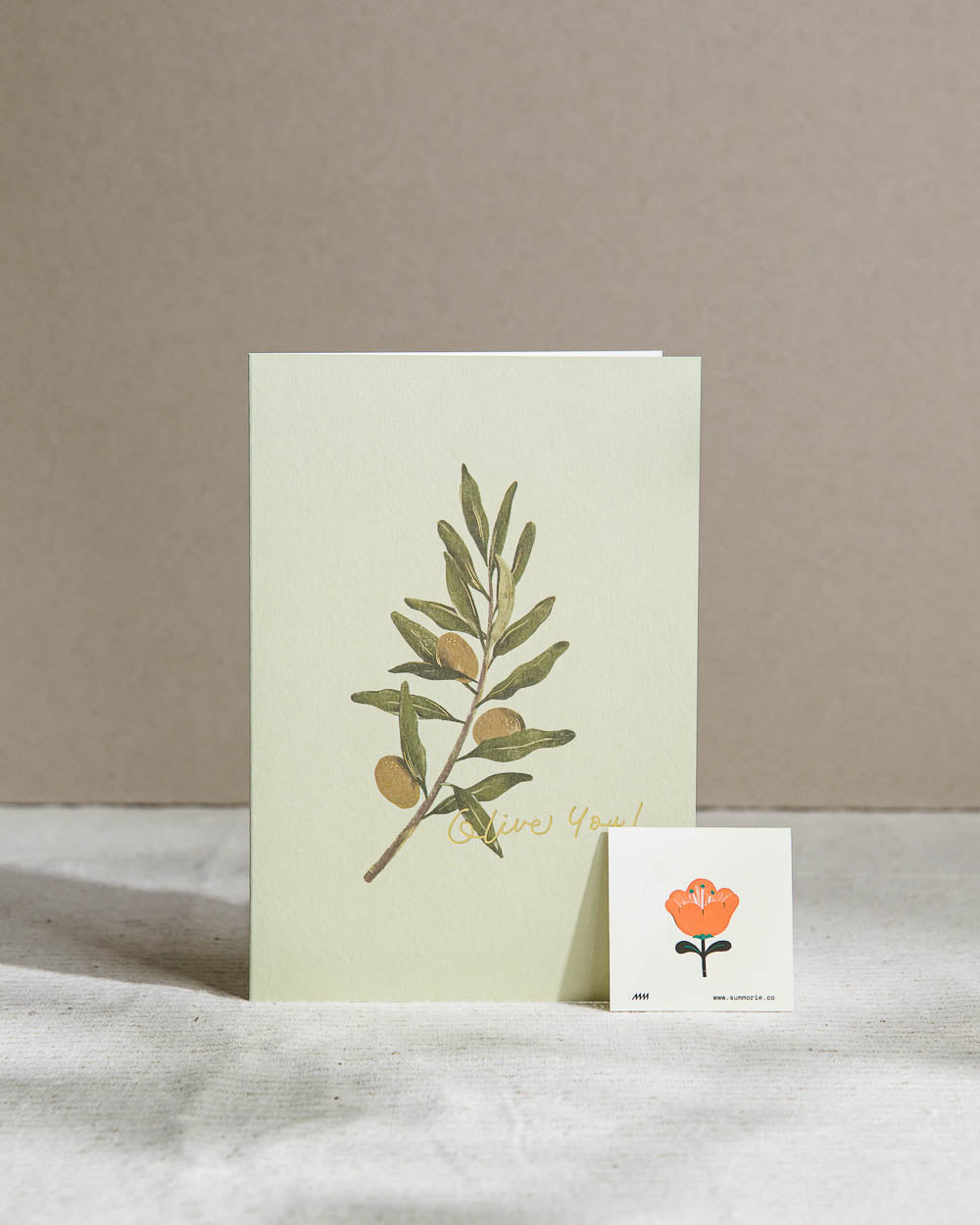 Olive You Greeting Card
