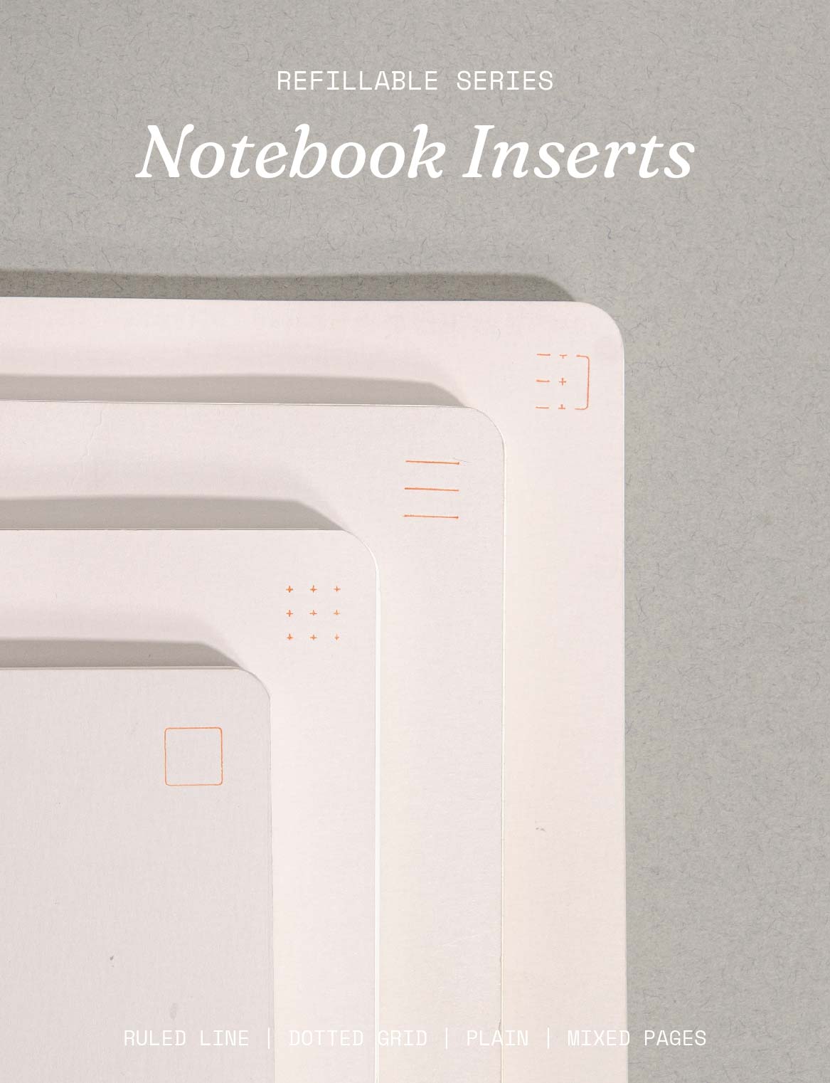 Refillable Notebook Set