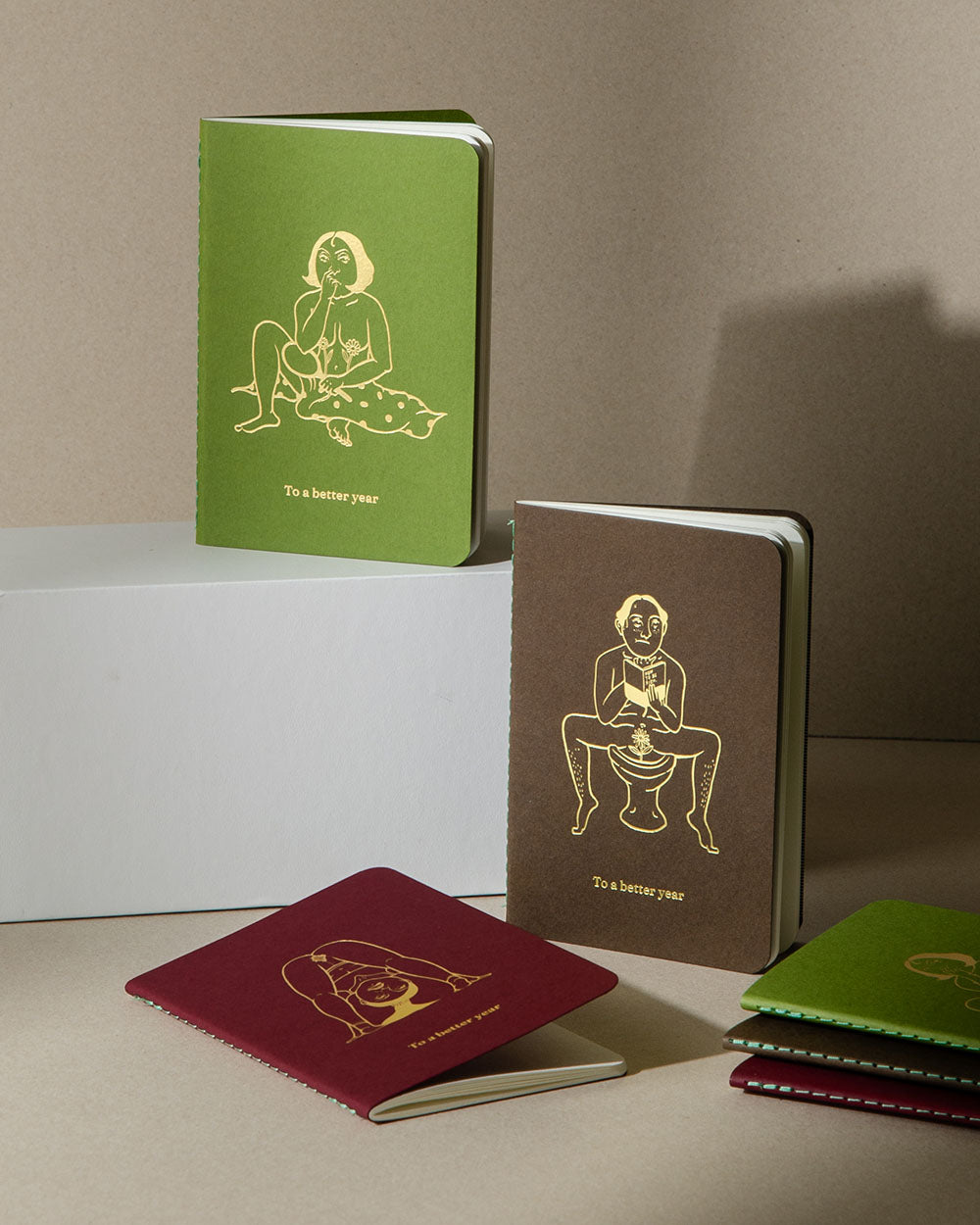 To A Better Year Pocket Notebooks Set