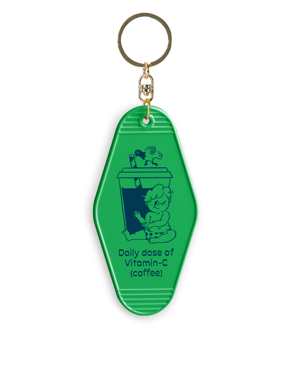 Vitamin C(offee) Keychain