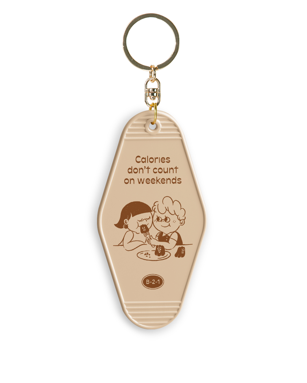 Weekend Canelés Keychain