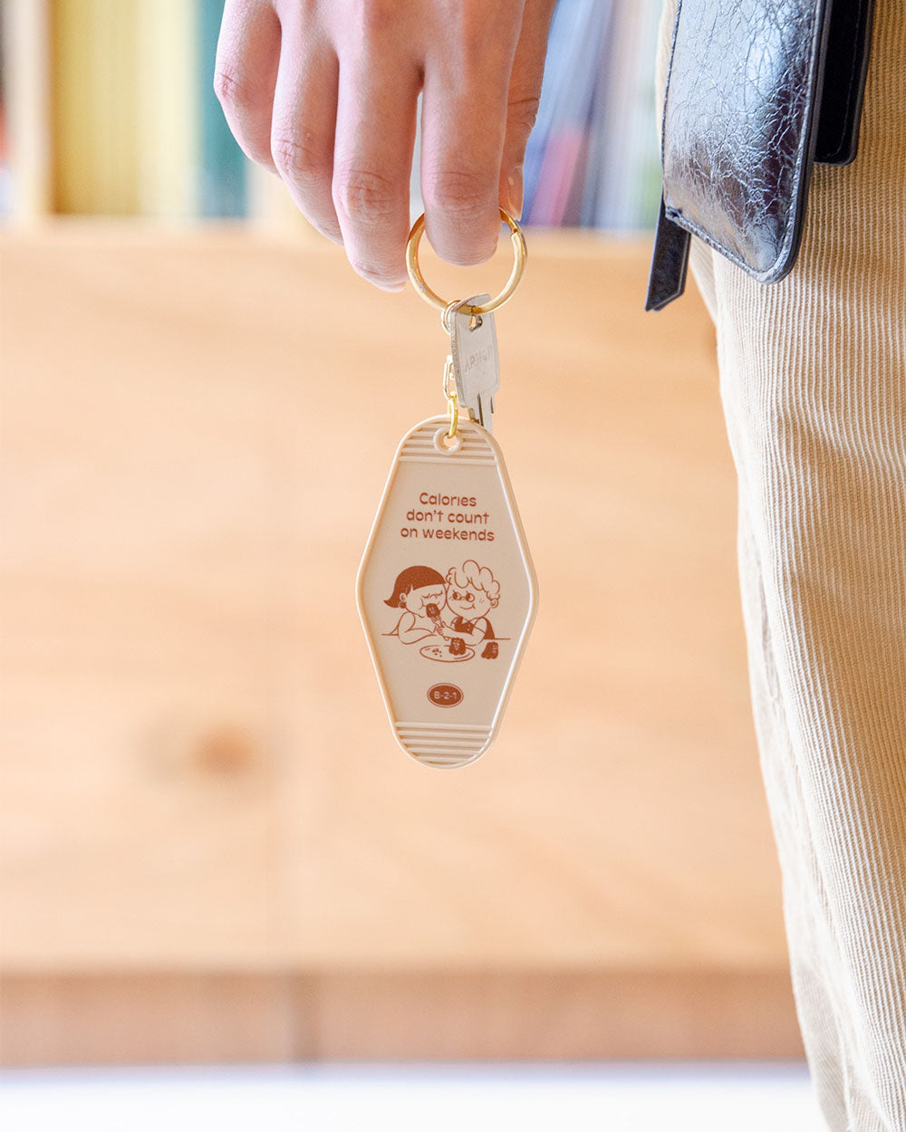 Weekend Canelés Keychain