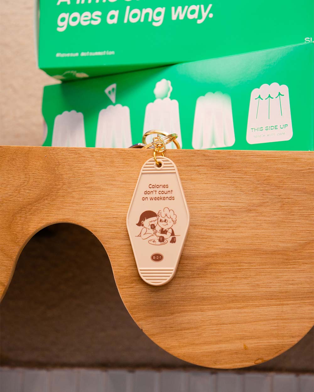 Weekend Canelés Keychain