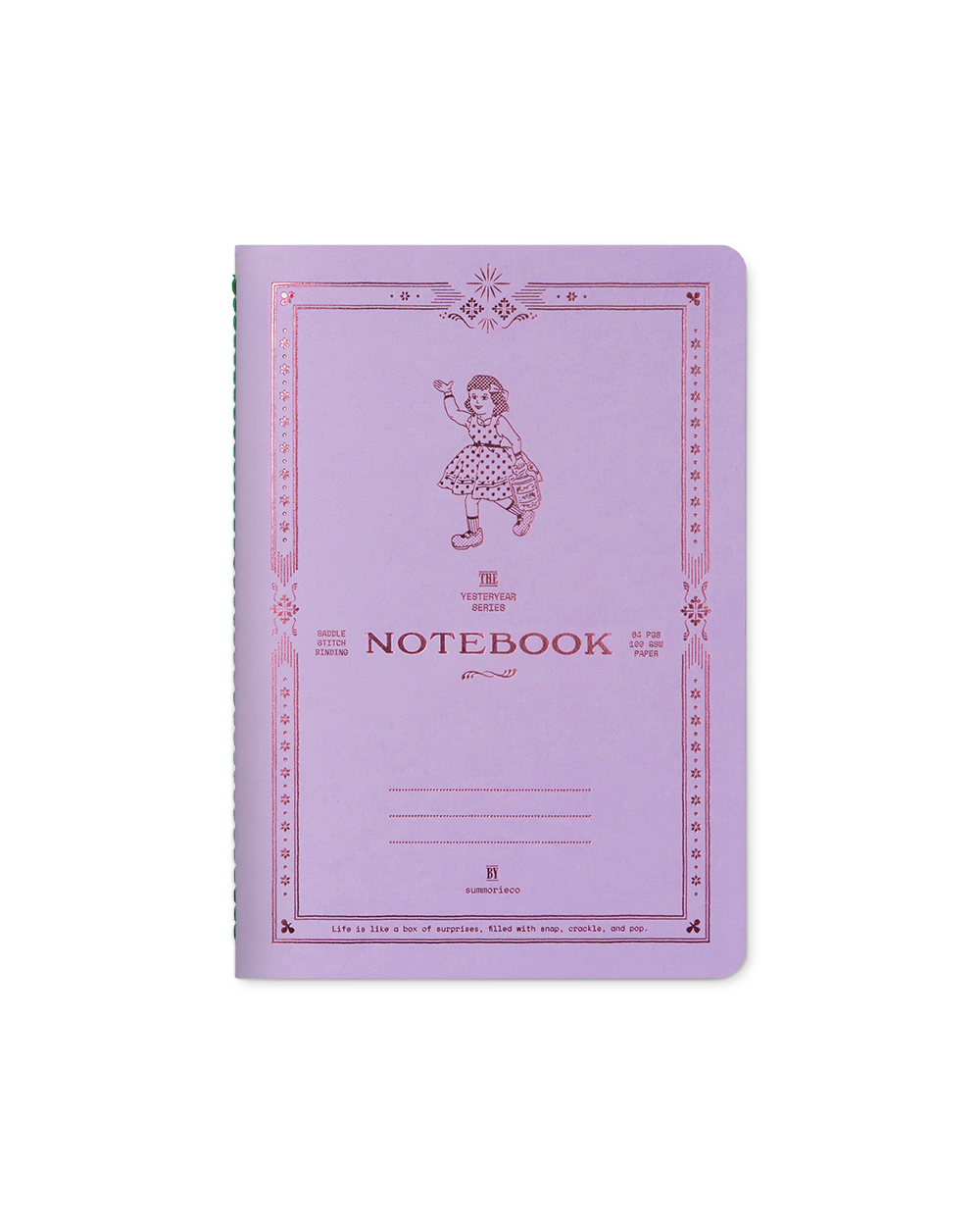 YesterYear Notebook - Just 'Popping' in