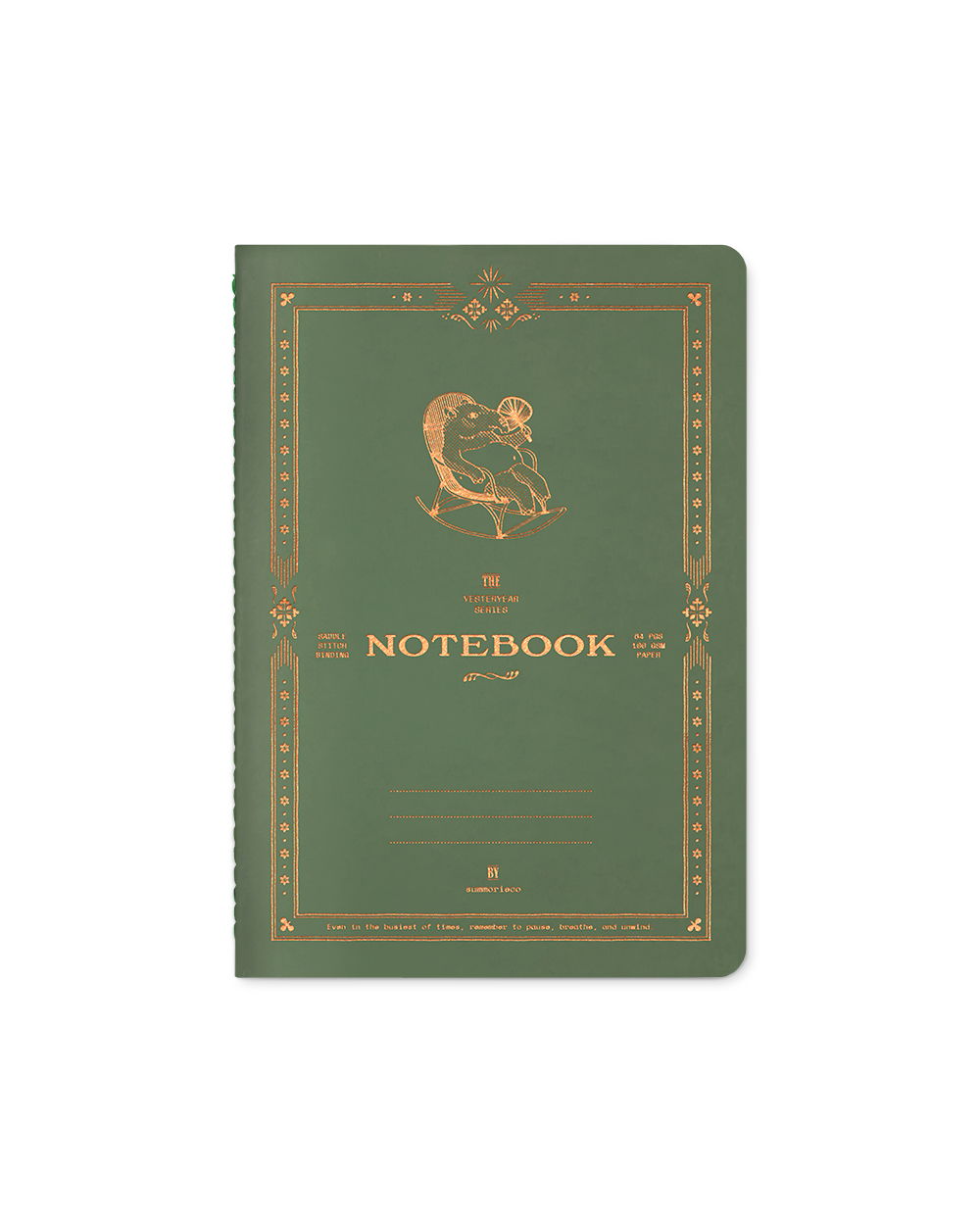 YesterYear Notebook - Rockin' n' Chillin'