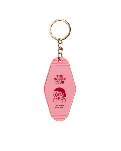 The Gossip Club Keychain