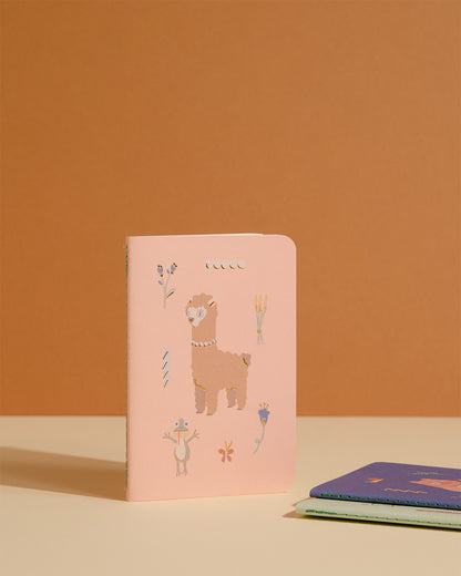 Alpaca & Friends Pocket Notebook