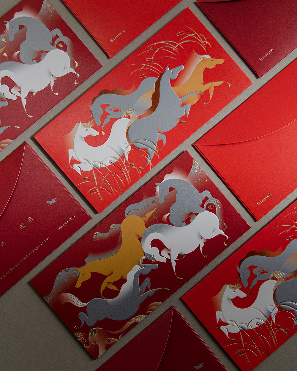 Fire Horse Money Packet - Giver Set