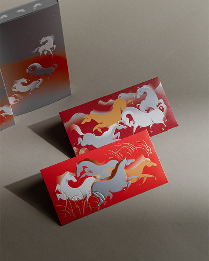 Fire Horse Money Packet - Giver Set