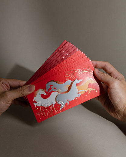 Fire Horse Money Packet - Giver Set
