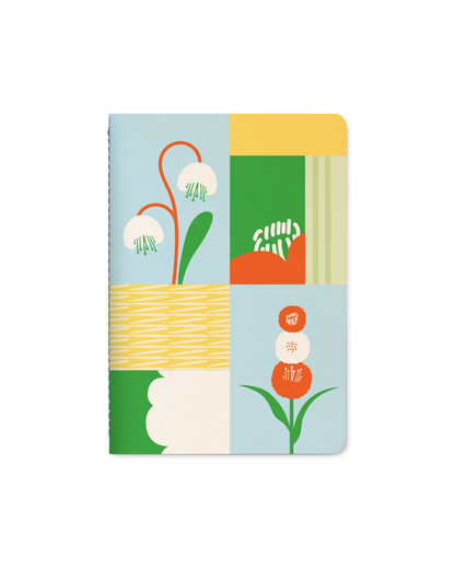 Blooming Days Paperback Notebook
