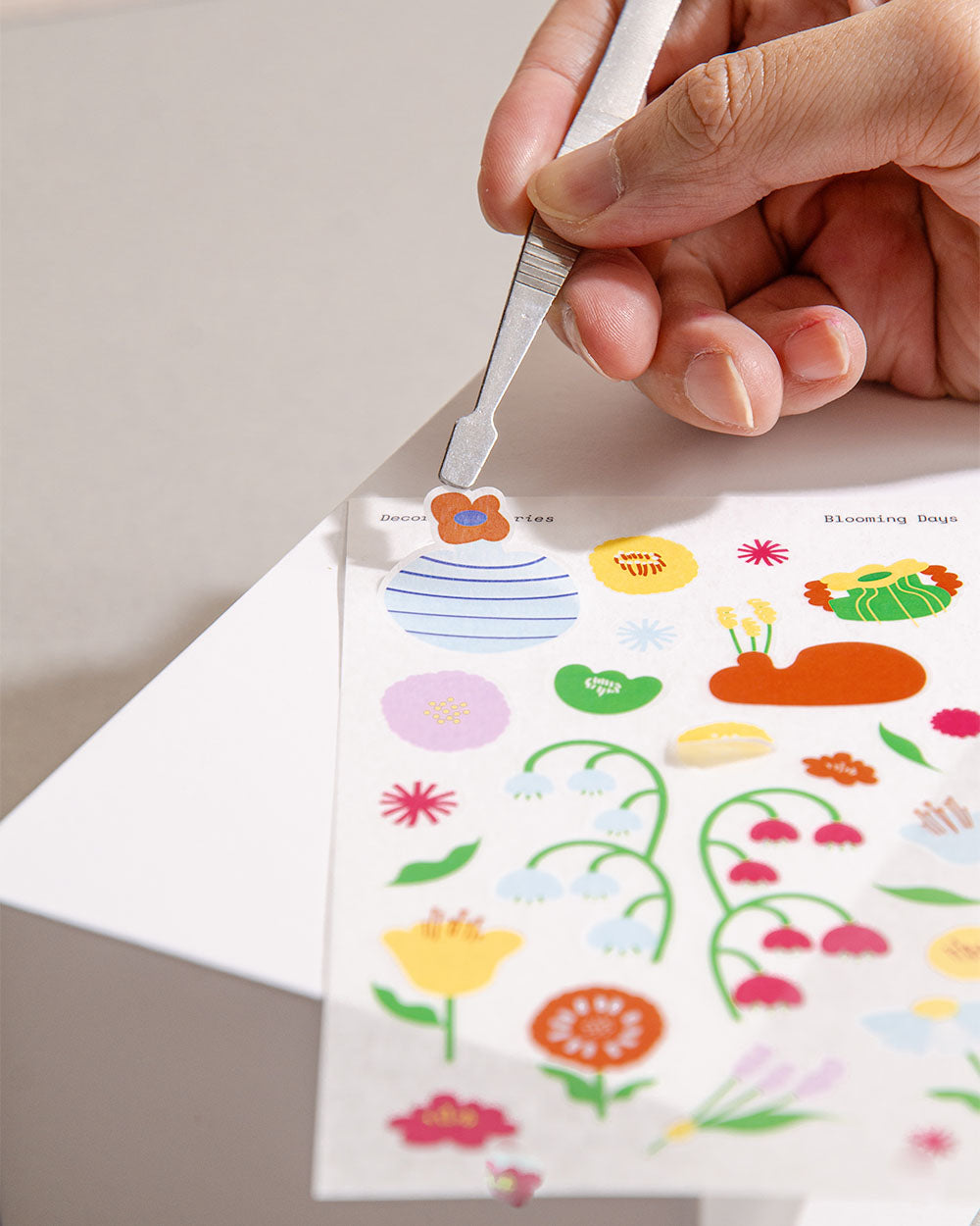 Blooming Days Washi Sticker Sheet