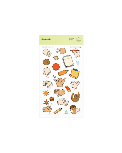 Let’s Get Handy Washi Sticker Sheet