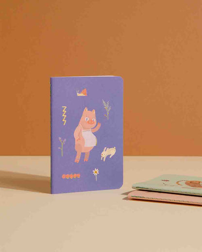 Pig & Friends Pocket Notebook