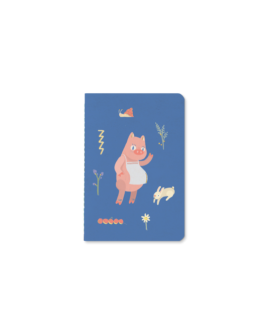 Pig & Friends Pocket Notebook