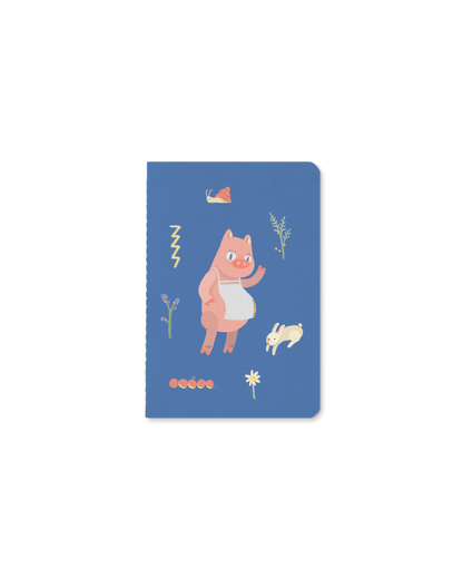 Pig & Friends Pocket Notebook