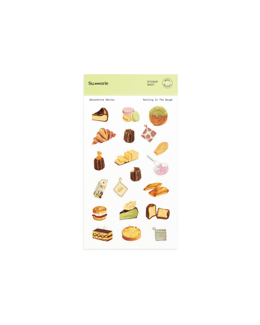 Rolling in The Dough Washi Sticker Sheet