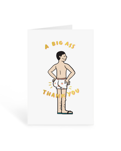 A Big Ass Thank You Card