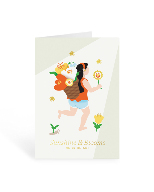 Sunshine & Bloom Greeting Card